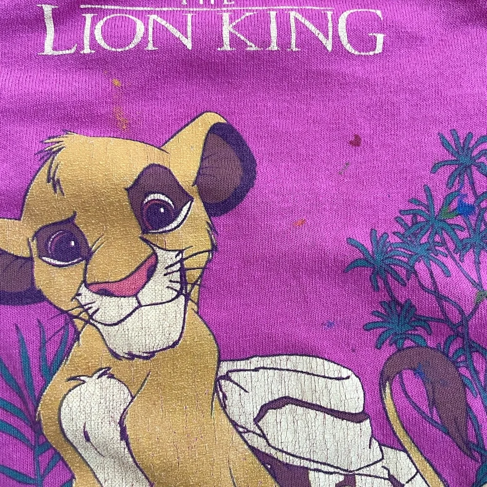 Vintage lion king shirt - Picture 2 of 5